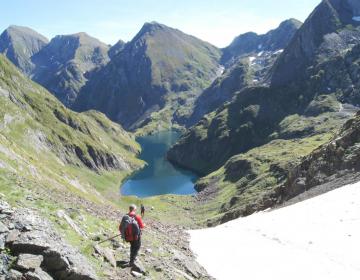 Descente vers l etang Long
