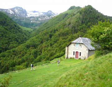 Variante par la chapelle de l'Isard